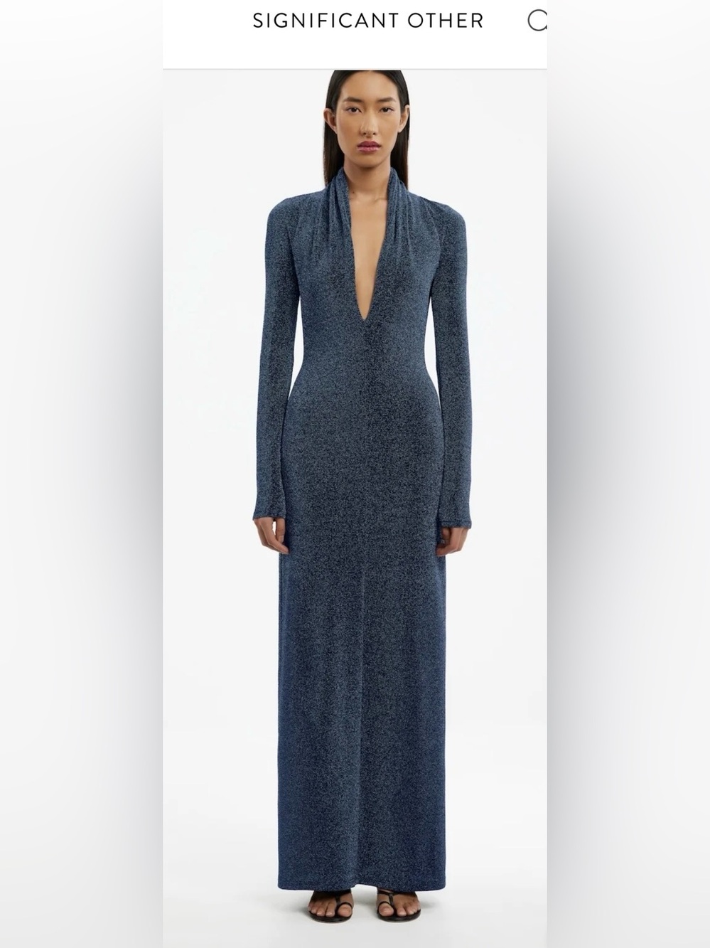 Significant Other Selena Long Sleeve Gown